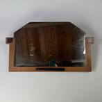 Spiegel- Art Deco - Amsterdamse school - Wandspiegel met, Antiek en Kunst