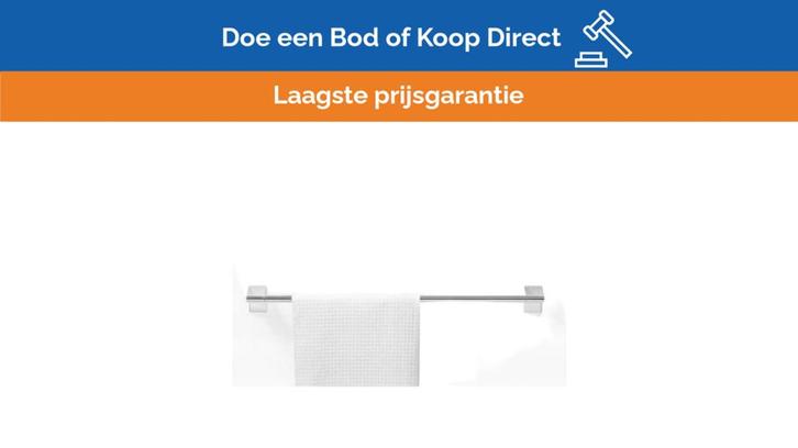 Bieden: Dornbracht 368701 towel holder chrome, Bricolage & Construction, Sanitaire, Enlèvement ou Envoi