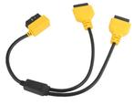 Autool 16 Pins OBD2 Verleng- Splitterkabel 2-Delig 50 cm, Verzenden, Nieuw