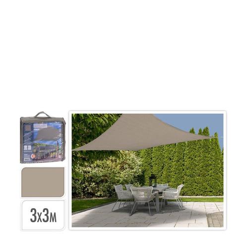 Schaduwdoek vierkant 3 x 3 meter - groen, Jardin & Terrasse, Tonnelles, Envoi