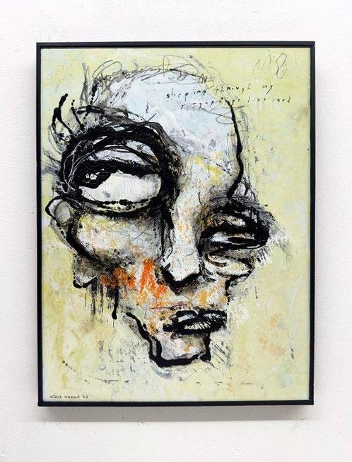Nikke Naeme - Fingertips, Antiek en Kunst, Kunst | Schilderijen | Modern