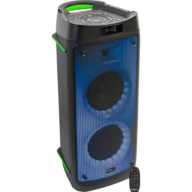 Ibiza Sound Phantom Led Verlichte Karaoke/party Speaker 300W, Audio, Tv en Foto, Luidsprekerboxen