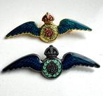 Royaume-Uni - Écussons - British pair of RAF Pilot Emblem, Verzamelen, Militaria | Algemeen