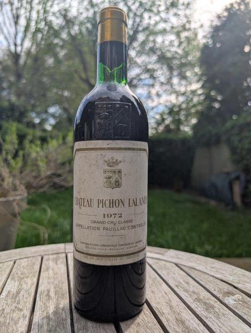 1972 Château Pichon Longueville Comtesse Lalande - Pauillac, Verzamelen, Wijnen