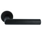 Deurkruk Marc XL op ronde rozet mat zwart, Doe-het-zelf en Bouw, Ophalen of Verzenden, Nieuw