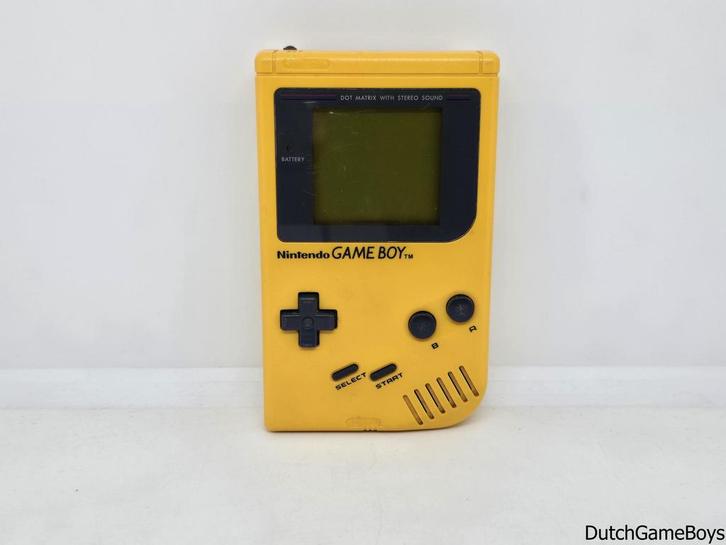 Gameboy Classic - Console - Yellow / Banana Jim – Play It Lo, Games en Spelcomputers, Spelcomputers | Nintendo Game Boy, Gebruikt