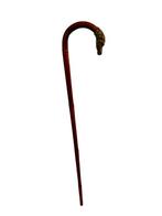 Wandelstok - Metaal, paard, paardrijden, Antiek en Kunst