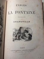 Grandville - Fables de La Fontaine - 1868