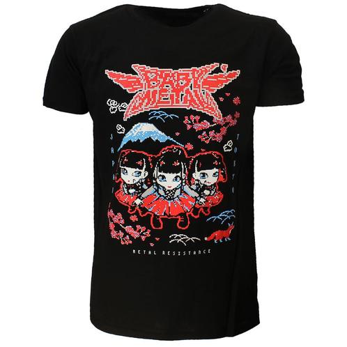 Babymetal Pixel Tokyo T-Shirt - Officiële Merchandise, Kleding | Heren, T-shirts