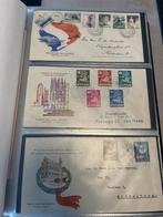 Nederland 1950/2016 - Nagenoeg complete verzameling FDCs, Postzegels en Munten, Gestempeld