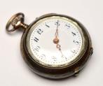 Antique - 800 Silver - Cylindre 6 Rubis - pocket watch -