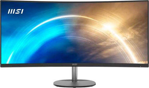 MSI PRO MP341CQ Zwart , 34 Monitor Doosschade, Computers en Software, Monitoren, VA, 1 tot 2 ms, Zo goed als nieuw, Ophalen of Verzenden