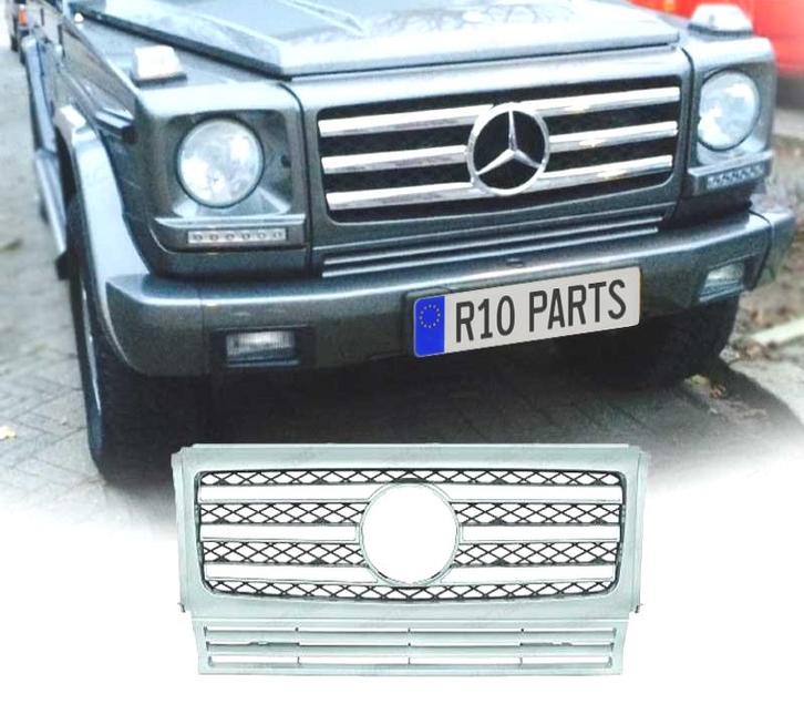 GRILLE MERCEDES G W463 89-13 LOOK AMG G55, Auto-onderdelen, Carrosserie, Verzenden