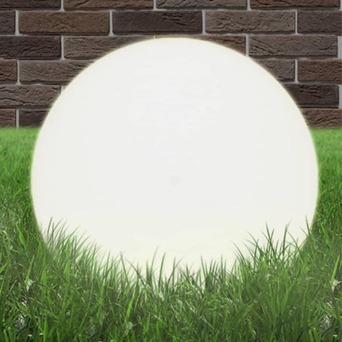 vidaXL LED-bollamp rond 50 cm PMMA, Tuin en Terras, Buitenverlichting, Nieuw, Verzenden