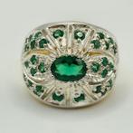 Zonder Minimumprijs - Statement ring - 9 kt. Geel goud,
