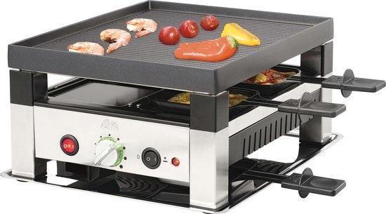 2dekans | Solis 5 in 1 Table Grill 791 Gourmetstel 4, Tuin en Terras, Houtskoolbarbecues, Ophalen of Verzenden