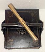 Antieke, perfect werkende Duitse boekenpers, gemaakt in de