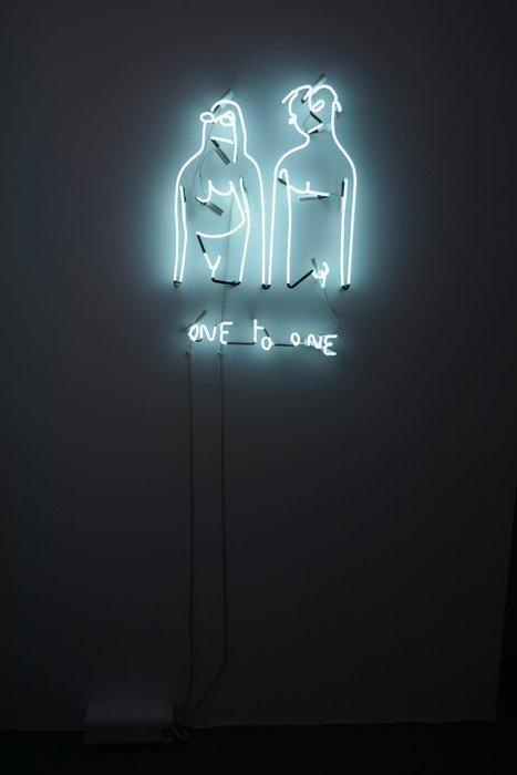 Sylvain BARBEROT - One to one - XXL, Antiek en Kunst, Kunst | Schilderijen | Modern