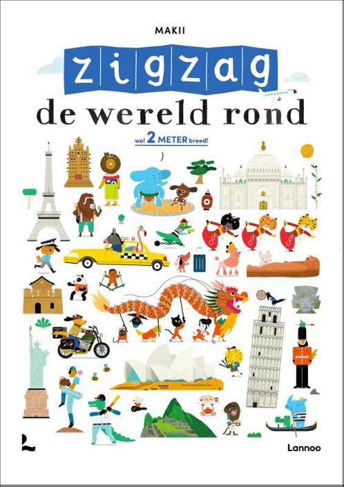 Zigzag de wereld rond / ZigZag 9789401468343 Makii, Boeken, Overige Boeken, Gelezen, Verzenden