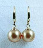 Boucles doreilles - Or jaune 18 kt. - Saturation 24K -