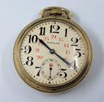 Haste Buren - Steel-Co Spoorweg Zakhorloge - 1900-1949, Handtassen en Accessoires, Nieuw