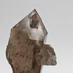 QUARZO FUMÈ met hematiet, Zwitserland! Uitstekende kleur