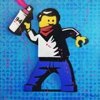 JOSE DE PAZOS - Lego lanzador azul