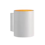 Spectrum - Wandlamp wit goud koker G9, Huis en Inrichting, Lampen | Wandlampen, Verzenden, Nieuw, Metaal, Trendy verlichting