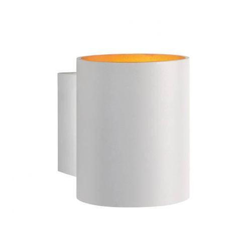 Spectrum - Wandlamp wit goud koker G9, Huis en Inrichting, Lampen | Wandlampen, Nieuw, Metaal, Verzenden