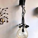 Plafondlamp - IJzer, Glas - Luster, gemaakt van gietijzer, Antiek en Kunst