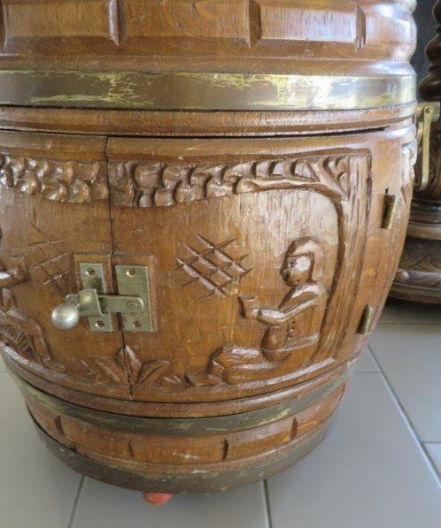 Bar - Hout, Koper, Antiek en Kunst, Curiosa en Brocante