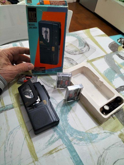 MXC Crown - CRC 660V Draagbare bandrecorder, Audio, Tv en Foto, Radio's