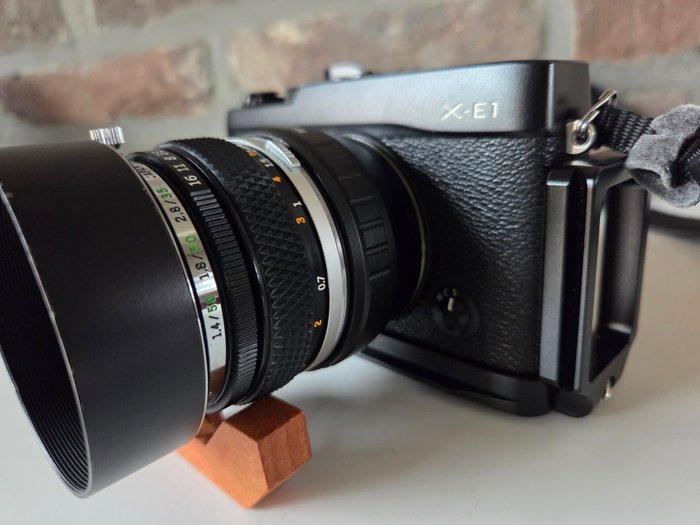 Olympus, Fuji Zuiko Auto-S 50mm 1.8 + zonnehood olympus+ uv, Audio, Tv en Foto, Fotocamera's Digitaal