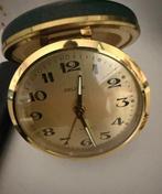 Tafelklok - DeLuxe - Staal - 1970-1980, Antiek en Kunst, Antiek | Klokken