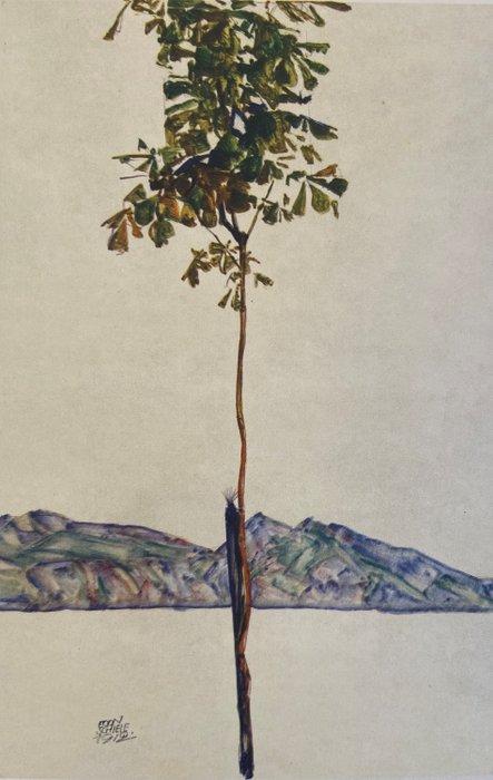 Egon Schiele (1890-1918), after - Kastanienbaum am Bodensee, Antiek en Kunst, Antiek | Overige Antiek