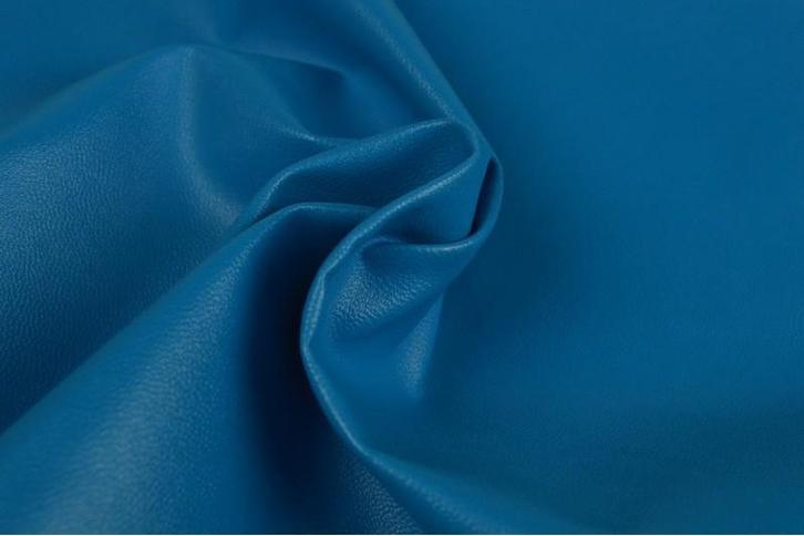 10 meter kunstleer - Petrol, Hobby en Vrije tijd, Stoffen en Lappen, 120 cm of meer, 200 cm of meer, Overige kleuren, Nieuw, Leer of Kunstleer