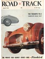 1954 ROAD AND TRACK MAGAZINE APRIL ENGELS, Nieuw, Ophalen of Verzenden