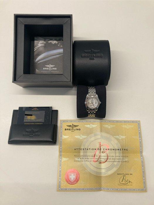 Breitling - Galactic 36 Diamond MoP - A37330 - Unisex -, Handtassen en Accessoires, Horloges | Heren