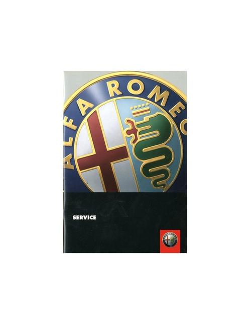 1999 ALFA ROMEO SERVICE HANDBOEK, Auto diversen, Handleidingen en Instructieboekjes