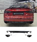 RS5 Look Diffuser Black Edition voor Audi A5 B9 F5 S line, Ophalen of Verzenden