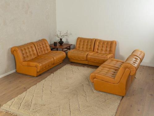Ensemble de sièges - Cuir - Ensemble de six fauteuils, Antiek en Kunst, Kunst | Designobjecten