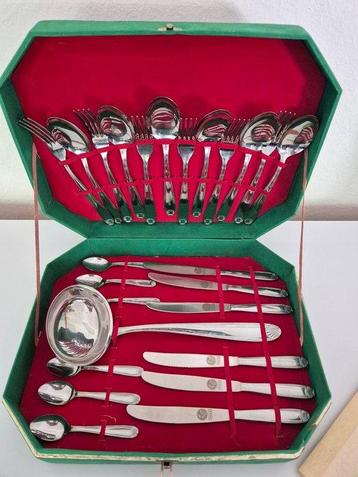 Mori inox - Ménagère - acier inoxydable - Service de