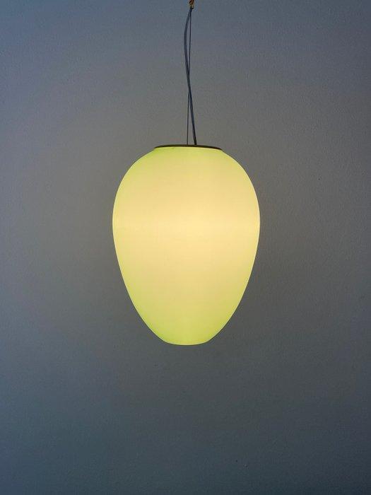 SELENE - Lustre - Green egg - Verre - Vintage 90 non, Antiek en Kunst, Antiek | Verlichting