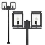 Tuinverlichting Modern Vecht lantaarn 2-lichts, Tuin en Terras, Buitenverlichting, Verzenden, Nieuw