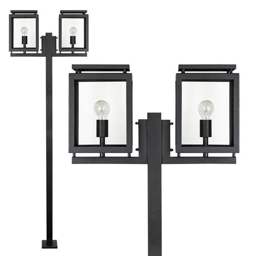 Tuinverlichting Modern Vecht lantaarn 2-lichts, Jardin & Terrasse, Éclairage extérieur, Envoi
