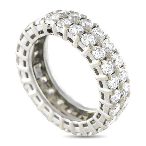 Ring - 18 karaat Witgoud, 18K witgouden 2,75ct diamanten, Handtassen en Accessoires, Ringen