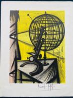 Bernard Buffet (1928-1999) - Le microscope, Antiek en Kunst