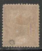 Frankrijk 1896 - 1fr Roze op Stro Gesigneerd ROUMET - Zonder, Gestempeld