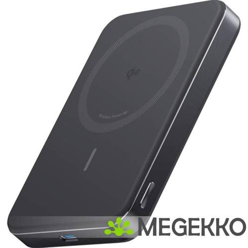 Anker A1664H11 powerbank 10000 mAh Draadloos opladen Zwart, Telecommunicatie, Powerbanks, Nieuw, Verzenden
