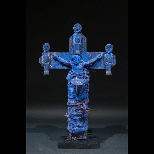 Fétiche crucifix - Voodoo Vodun - Fon - Bénin, Antiek en Kunst, Kunst | Niet-Westerse kunst